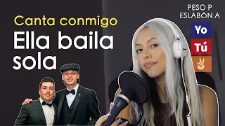 "Ella baila sola" (Canta con Kay - VERSIÓN COMPLETA) - Peso Pluma, Eslabón Armado