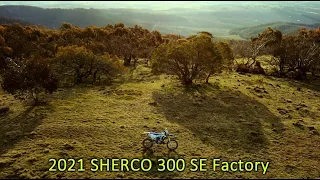 2021 SHERCO 300 SE Factory - 1ST Ride (Contains Tree Hugging)