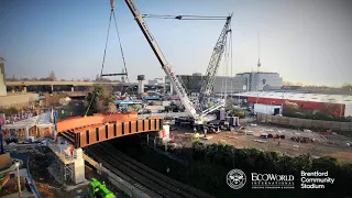 Eastern Bridge Installation Timelapse