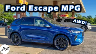 2023 Ford Escape – MPG Test | Highway Fuel Economy & Range (AWD)