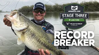 RECORD BREAKER | Justin Atkins' 10-pound, 8-ounce Bass | Stage Three | Lake Fork