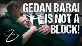 Gedan Barai Is NOT A Block!