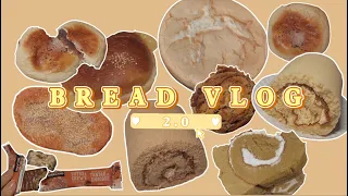 TW ED // bread vlog 2.0 // incredibly painful and messy binge