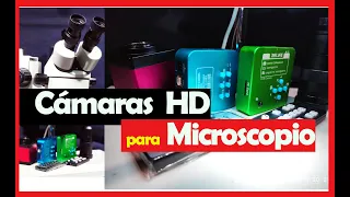 🔴¿ Que cámara HD elegir para microscopio y poder grabar o monitorear el trabajo ?