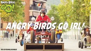 NEW! Angry Birds Go! in Real Life