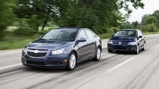 How Far Can You Drive On One Tank of Diesel? - Chevy Cruze 2.0TD vs. VW Jetta TDI