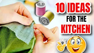 10 Sewing Projects for The Kitchen | 10 Sewing Ideas for the Home