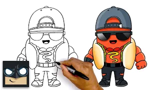 How To Draw The Brat 🌭  Fortnite