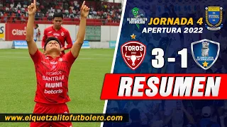 VICTORIA DE LOS TOROS/ Malacateco 3 vs Santa Lucía Cotz. 1 / Jornada 4 Apertura 2022 -Resumen -