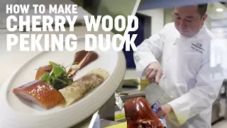 How to Make, Cherry Wood Peking Duck, With Chef Tong of HKK