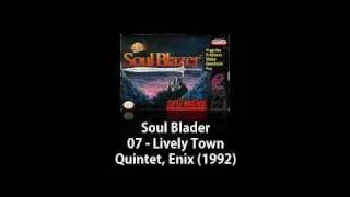 SNES - Soul Blader - 07 - Lively Town