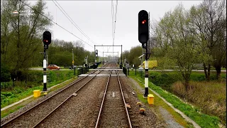 How trains get delayed: no safety vest: Arnhem - Utrecht - Amsterdam VIRM 16/4/2023