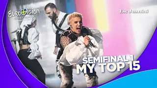 🇸🇪Eurovision 2024 | My Top 15 (Semifinal 1)