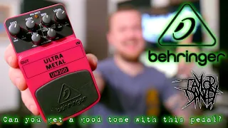 Behringer UM300, affordable but does it sound good? Revisiting the ultra metal pedal