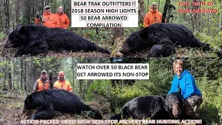 50 Bear Arrowed Compilation in 14 minutes Bear Trak 2018 Season Bow High Lights ARCHERY