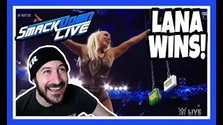 😲 Reaction | Lana Qualifies For Womens Money In The Bank 2018 | WWE Smackdown Live May 22