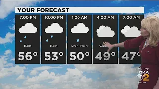 KDKA-TV Evening Forecast (4/24)