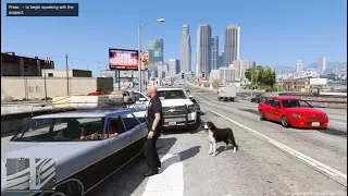 Gta 5 (LSPDFR) LSPD K9 Patrol Well....Kinda