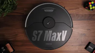 Roborock S7 MaxV — робот-пылесос, который умеет всё!