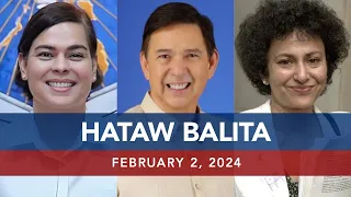 UNTV: HATAW BALITA  |  February 2, 2024