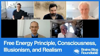 Free Energy Principle, Consciousness, Illusionism, and Realism | Brains Roundtable discussion