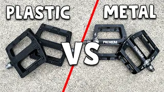 Plastic Pedals VS Metal Pedals