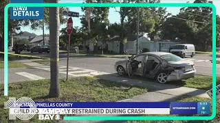 2-year-old boy seriously hurt after being ejected from car in St. Pete crash