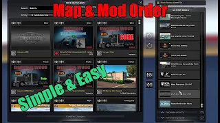 ATS Maps and Mods Order - How To.