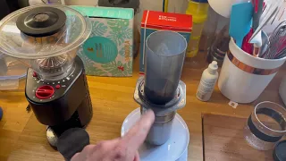 Simple AeroPress coffee technique