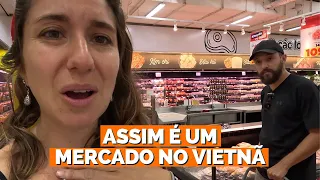 Como é um supermercado no Vietnã? (COM PREÇOS)