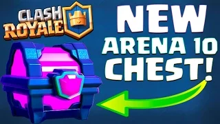 MY FIRST EVER ''NEW ARENA 10'' MAGICAL CHEST :: Clash Royale :: MAGICAL CHEST OPENING!