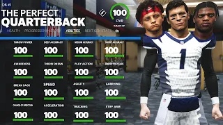 I created the PERFECT Quarterback and followed his ENTIRE Career...