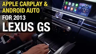2013-2015 LEXUS GS | Wired Apple CarPlay Android Auto | Install & Demo