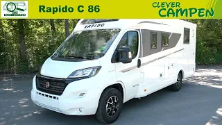 Rapido C86 (2021): Was kann der neue schmale Teilintegrierte? - Test/Review | Clever Campen