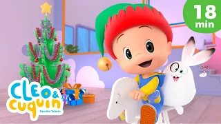 🎄ESPECIAL DE NAVIDAD 🧑‍🎄 con Cleo y Cuquín | Villancicos infantiles para niños