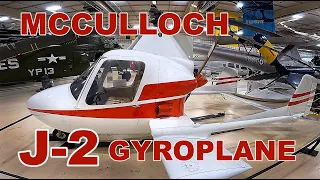 MCCULLOCH J-2 GYROPLANE | Autogyro at American Helicopter Museum, West Chester, Pa.