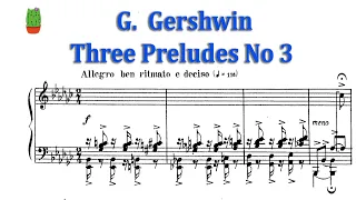 George Gershwin Three Preludes No. 3