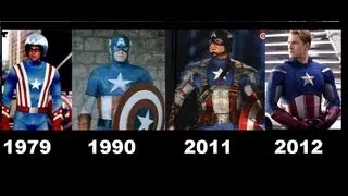 Captain America Movies. 1944-1979-1990-2011-2012 [Compilation movies]-Capitan america