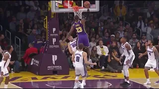 LeBron James Posterizes Nemanja Bjelica With Unreal Slam