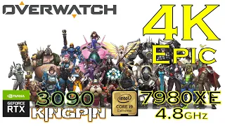 Overwatch | 4K Epic Settings | RTX 3090 K|NGP|N Edition | i9 7980XE