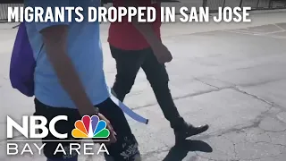 Local agencies assisting group of migrants dropped in San Jose