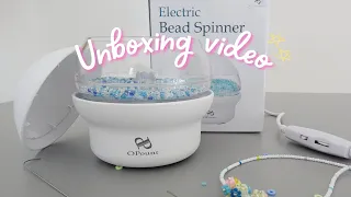 PP OPOUNT Unboxing Electric Bead Spinner Kit/DIY Jewelry making