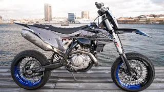 KTM Supermoto Build In 4 Minutes!