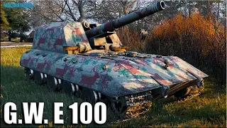 8к урона на АРТЕ World of Tanks ✅ Немецкая САУ G.W. E 100 лучший бой