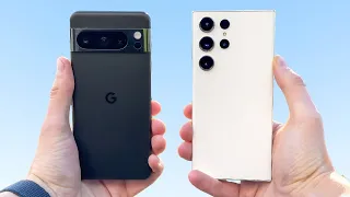 Pixel 8 Pro vs Galaxy S23 Ultra (Samsung & Google Detailed Comparison!)