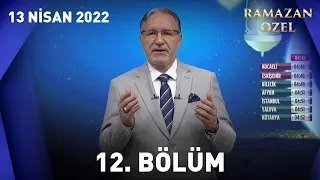 Prof. Dr. Mustafa Karataş ile Sahur Vakti - 13 Nisan 2022