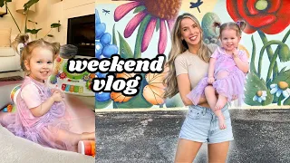 making exciting progress, freakin bats | weekend vlog part 2