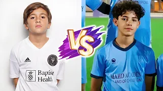 Cristiano Ronaldo Jr. VS Thiago Messi Natural Transformation 🌟 2024 | From 0 To Now