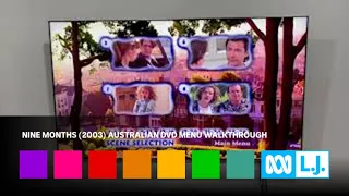 Nine Months (2003) Australian DVD Menu Walkthrough