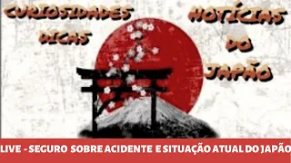 #live - Dicas de Japão - Seguro sobre acidente como funciona - Uma semana do acidente,como estou?